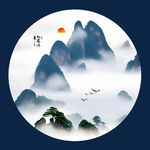 山水画