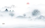 高档 高端新山水画 TIf分层