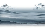 意境 高档山水墙画 Tif分层