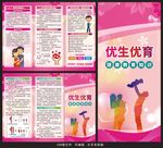 优生优育三折页
