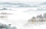 现代 新品中式山水 TiF分层