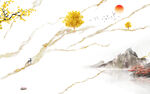 新款 新客厅山水画 tIF分层