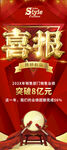 喜报 红色