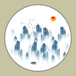 现代水墨画