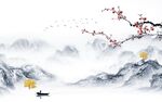 人气 客厅爆款山水 tIf分层