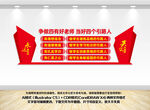 四有好老师四个引路人文化墙