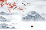 新中式背景墙