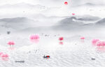 水墨山水画
