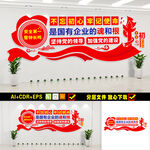 国有企业党建文化墙