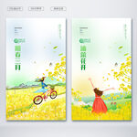 油菜花开