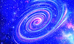 高清旋涡星空背景