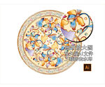 传统花纹吉祥缠枝纹景泰蓝珐琅彩