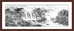 新中式国画山水画