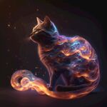 抽象的猫