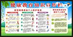 健康教育宣传栏
