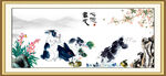 国画兔子 