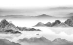简约 意境灰色山水 TIf分层