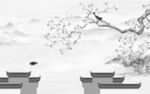 人气 最新灰色山水 Tif分层