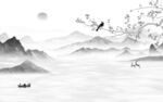 人气 爆款灰色山水 TiF分层