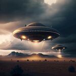太空飞碟外星飞船