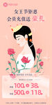 女神节充值海报