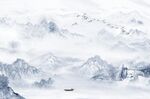 简约山水背景墙