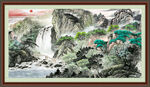 山水风景画 