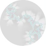 意大利灰大理石纹雪花叶子茶几面