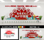 核心价值观文化墙