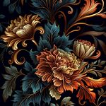鲜花装饰画