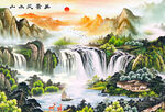 山水风景画