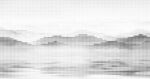 唯美矢量圆点激光镂空山水