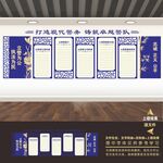 警营之家警察警队标语展板文化墙
