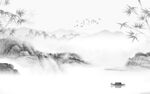 新品 中式新无框画 tIF分层