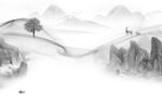 沙发 新中式灰色画 tIF分层
