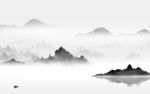 别墅 高雅极简山水 tif分层