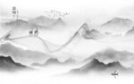 沙发 新式简约山水 tif分层