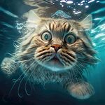水中猫