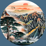 山水画