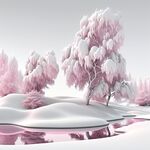 梦幻雪景