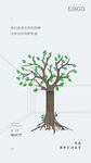 木门植树节海报