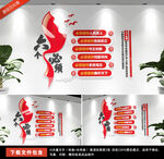 六个必须坚持党建文化墙