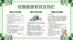 禁烟控烟无烟日展板