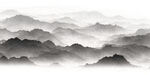 新中式山水背景