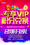 专享VIP积分兑换活动海报