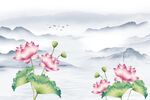 简约背景墙