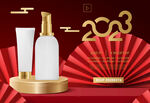 中国风化妆品海报 