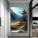 山水风景画