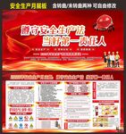 安全生产月展板