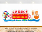 文明餐桌公约